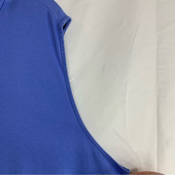 J. Jill Plus Size Women’s Cotton Shirttail Sleeveless Tee, size 3X - Picture 4 of 9